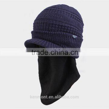 simple warm winter men and women custom blank crazy winter hats