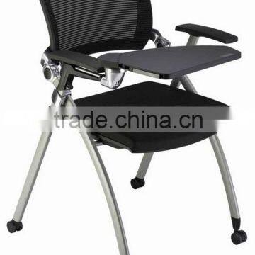 Top quality Office furniture Training Chair Conference Chair With Writing Tablet