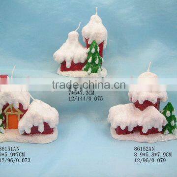 New candle Christmas house candle wax