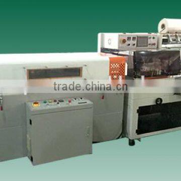 Automatic high speed edge sealing heat tunnel shrink wrapping machine