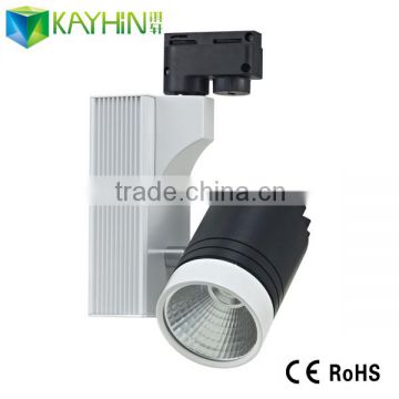 30w LED Track light rail spotlights led track lighting for fashion shop/coffee/supermarket