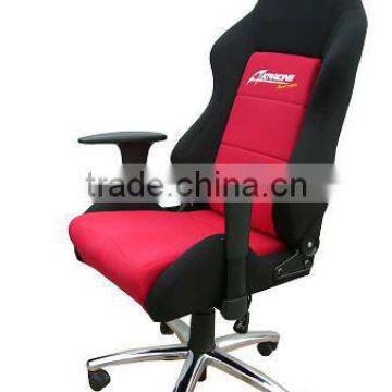 AKRACING modern brown adjustable armrest lift swivel leather waterproof reclining office chair