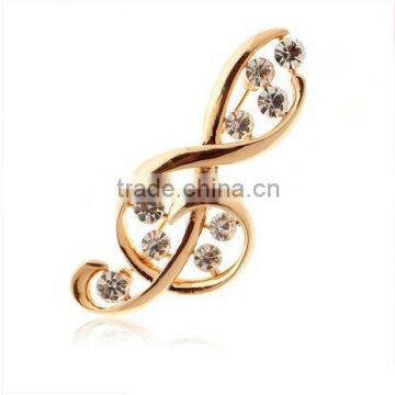 Wholesale Supplier Magnetic music score brooch