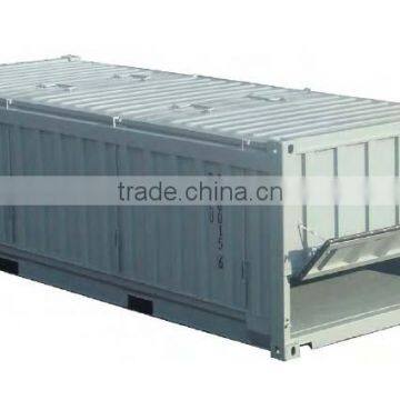 20ft half height removable open top containers