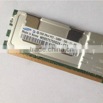 Amazing low price for 100% orginal ! 2G PC2-5300 FBD 667MHZ DDR2 server ram memory