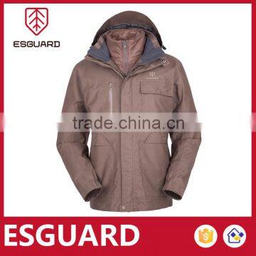 ESGUARD men two piece waterproof down jacket