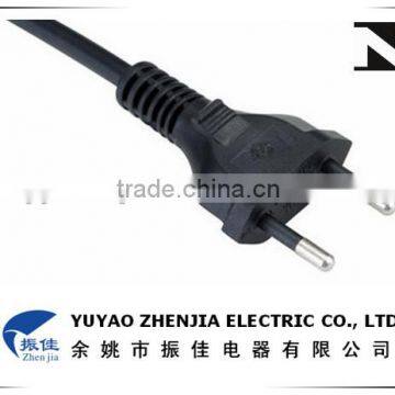 Two Pin Plug power cord for Brazil