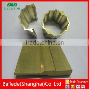 Shanghai Professional Brass Extrusion Profiles for Building Materials