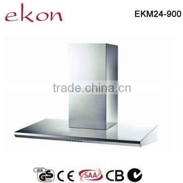 90cm Stainless Steel Wall Mounted Cooker Hood Motor