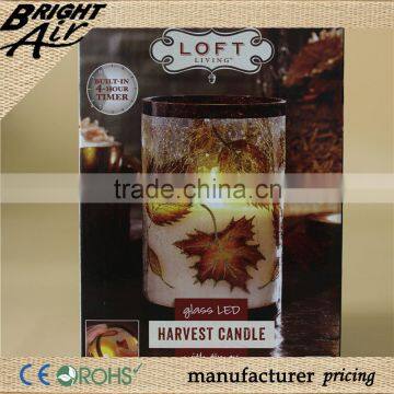 Hot-selling Scented Square Glass Jar Candle photo-4