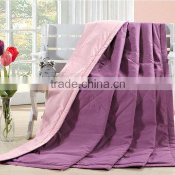 Hot Sale Reversible Silk Quilts With 100% Long Mulberry Silk Filling