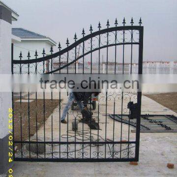 wrought iron gate