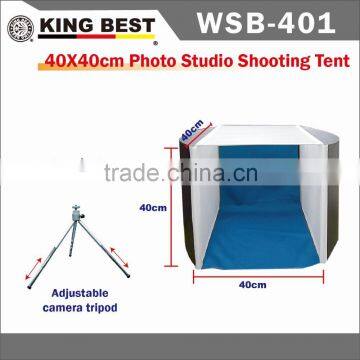 KINGBEST 40cmX40cm cube soft box flash bracket Photo LED studio shooting tent Lighting Shooting Box