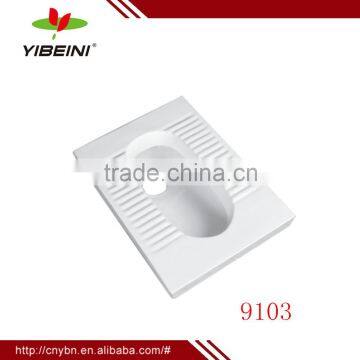 Chaozhou ceramic bathroom cheap price squatting pan