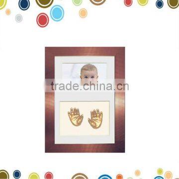 3D baby handprint casting frame baby clay fame kit