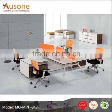Modern Design Cubicle Office Workstation for 4 people