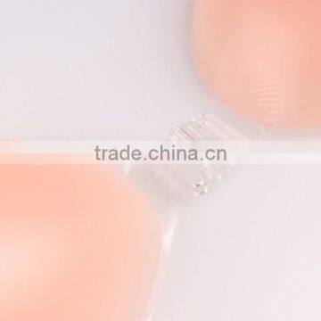 OEM Customized Nude Hot Nude Sexy Invisible Silicone Strapless Transparent Bra photo-5