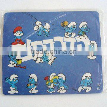 soft and hot selling promotional mouse pads CLOTH+PAPER