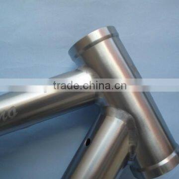 Hottest Style 3AL2.5V Internal Cable Routing WTL-S074 Titanium Road Bike Frame photo-4