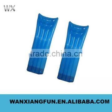 Promotional customized pvc inflatable sea mattress beach mattress for swimming