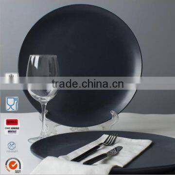 Pasta Pircular Flat Large Steak Dinner Plate Hotel Restaurant Ceramic Tableware SJ-0041