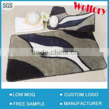 Customized Acrylic custom Jacquard Home custom bath mat