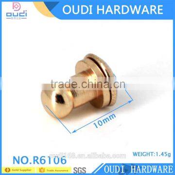 Decorative Metal Rivet For Bag Nippled Shape Nail For Garment photo-4