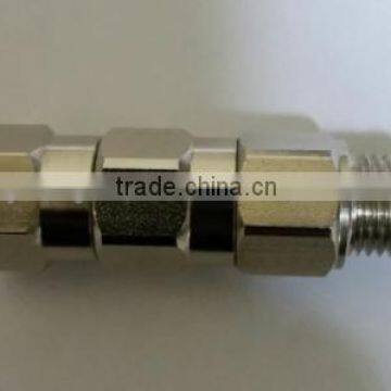 Airless Paint Hose Connector Adaptor Hex Nipple 1/4"Mx1/4"M factory selling HS code 8424902000