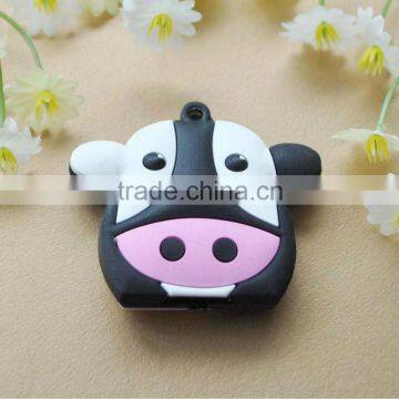 custom 2D soft rubber keychain logo keyring