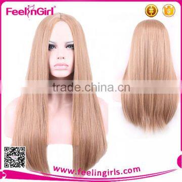 NO MOQ fashion sexy women blonde wig top quality                        
                                                Quality Choice