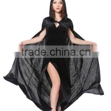 Halloween hot sale Black Mysterious women fancy dress suit party costume