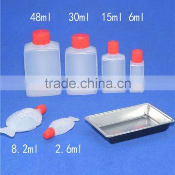 48ml Mini Plastic Soy Sauce Bottle Plate