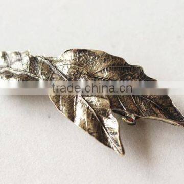 2016 New Metal Clip,Retro Leaf Spring Clip,alloy Leaf Hairpin Headdress for Ladies photo-3