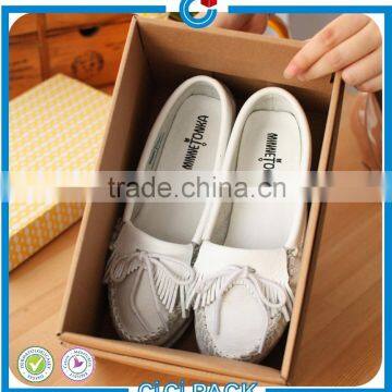 rectangle brown packaging cardboard shoe boxes shoe storage box