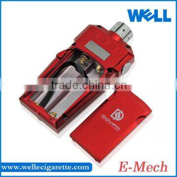 Genuine Dovpo wholesale e-mech mod 18650 Adjustable Voltage& Watage mod E Mech in stock