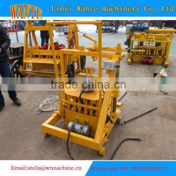 QT40-3C Manual Concrete Block Moulding Machine/small Scale Industries Machines photo-2