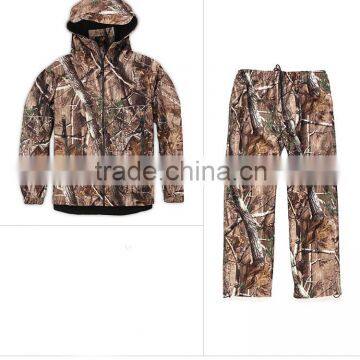 Winter waterproof breathable camoufalge hunting clothes