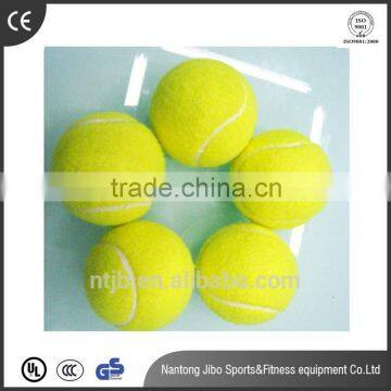 2016 Hot Sell Yellow wool Personalized High Resilience Durable Tennis Ball for exercise and training