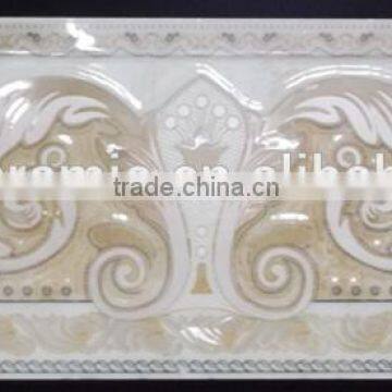 A302895 hot sale 300x80mm foshan factory kitchen room ceramic border tile