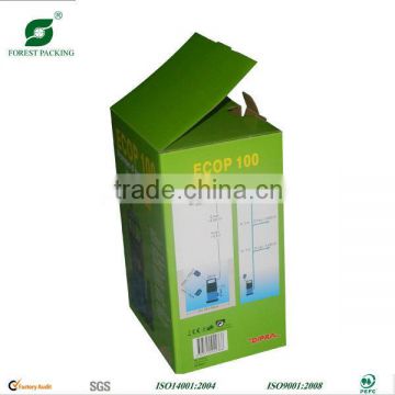 DURABLE PLAIN CARDBOARD BOX WITH FOLD DOWN LID FP801142