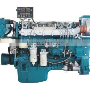 Weichai Steyr D12 series marine engine power range 257kw-331kw with a wide range speed, good reliability