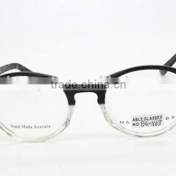 2015 New Design Double Color Mens Acetate Optical Spectacles Frame Eyeglasses photo-3