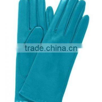 WOMens Italian Cashmere Lined Leather Gloves