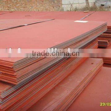 Prime colored steel plate for shipbuilding