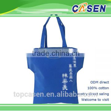 recyclable shopping tote custom printed bags cheap with factory outlet