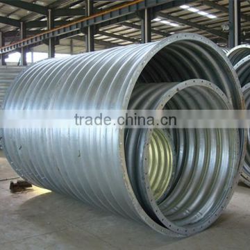 corrugated metal pipe ,corrugated steel culvert,stainless steel corrugated pipe