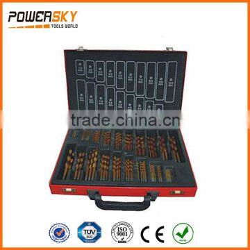 TiN Coated170PC Twist Drill Set