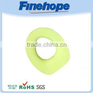 Transparent memory foam toilet seat made by high technical pu material