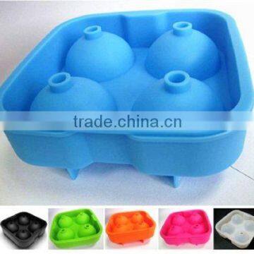 Silicone Ice Ball Mold - 4 Ice Balls - Perfect for Whiskey photo-3