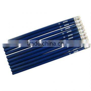 High Grade Hexagonal Black Wooden Pencil